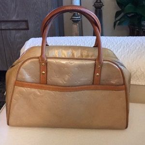 Authentic Vintage Patent Louis Vuitton Bag